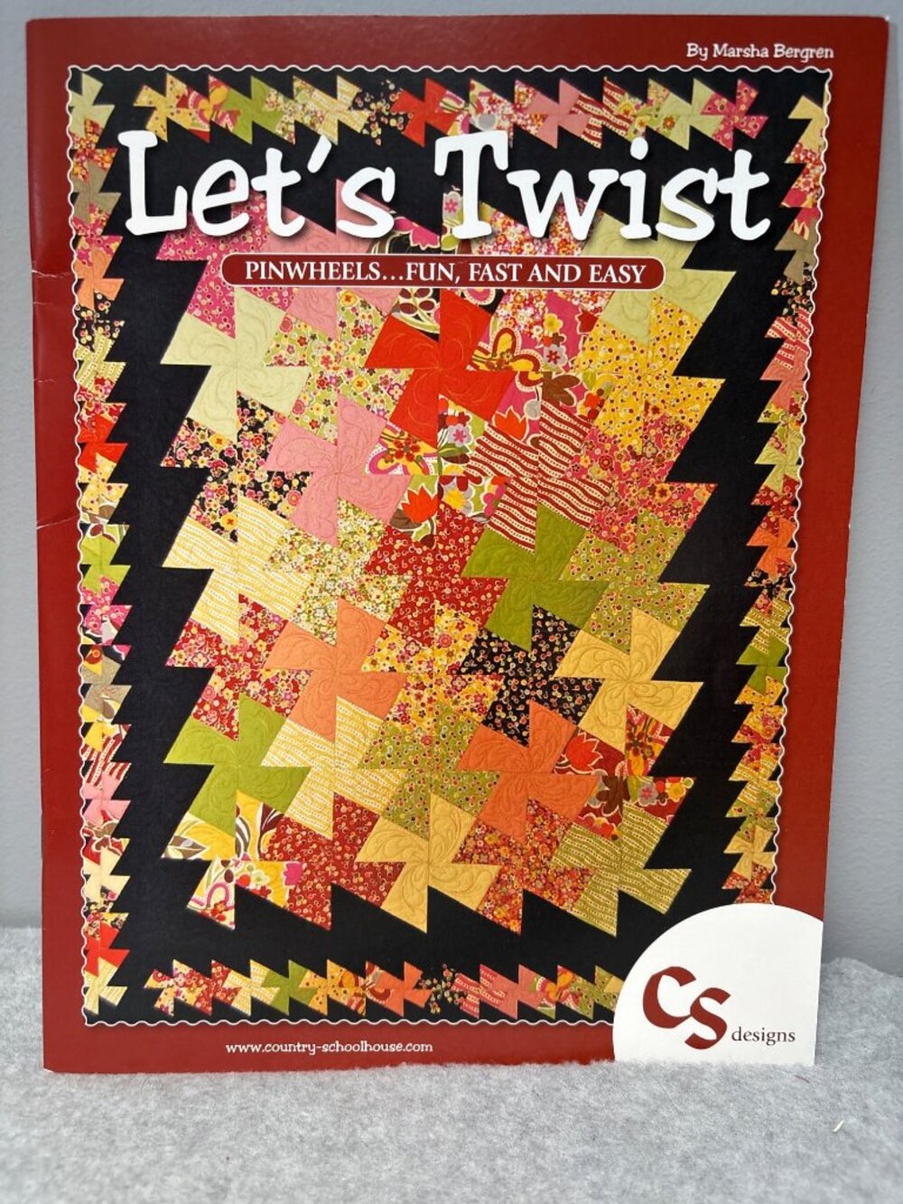 Lets Twist Quilt Pattern Book by Marsha Bergen